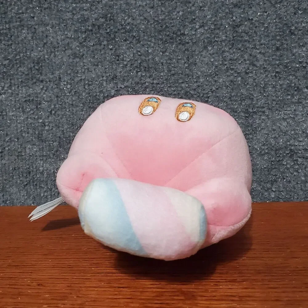 Nintendo Kirby With Marshmallow Plush Toy Pink Pastel Furyu Japan Cute Stuffed